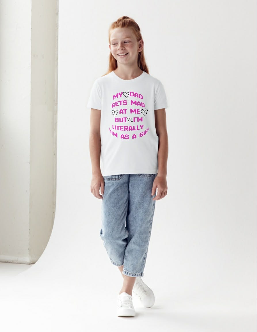 Daughter-Father Tshirt PNG