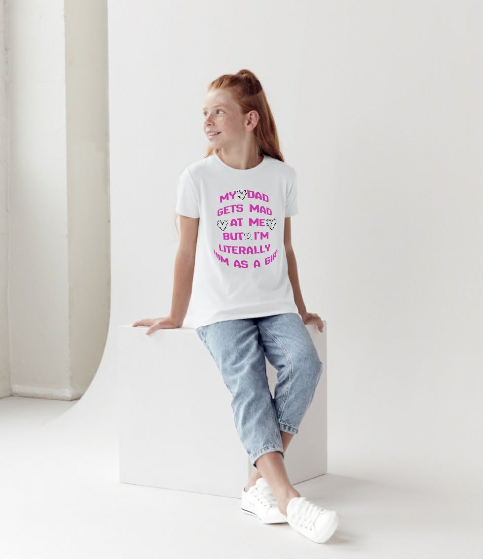 Daughter-Father Tshirt PNG